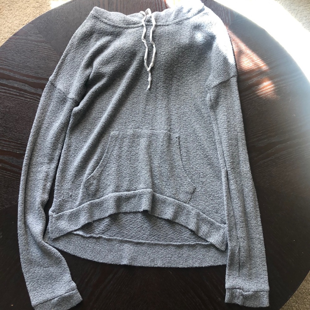 Gray pullover